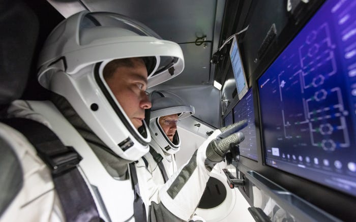 創造歷史！「Space X太空梭」升空19hr成功對接　2位太空人順利進入國際太空站！
