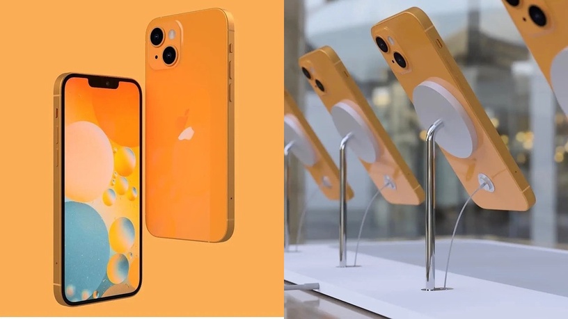 買它一定要裝透明殼！iPhone 13超亮眼「芒果橘」登場　支援口罩解鎖還有獨家新功能！