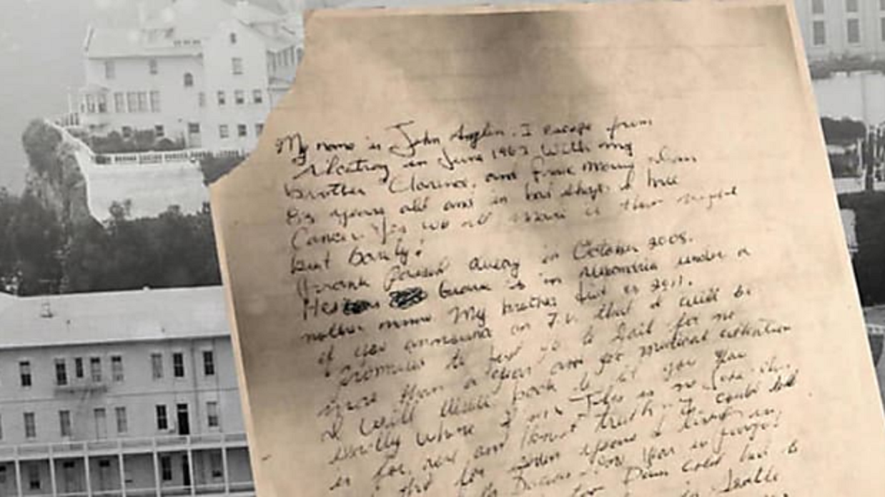 惡魔島史上最強逃犯突然「現身」　50年後寫的「神秘親筆信」曝光