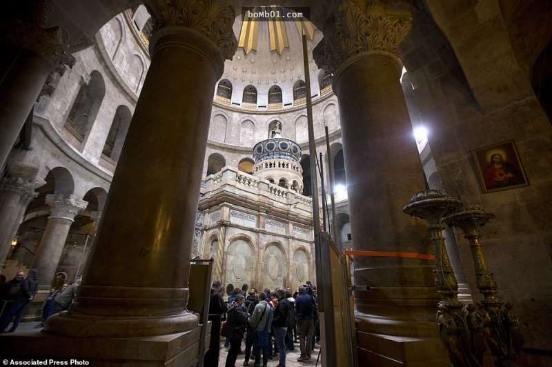 200年來首次進行修繕的「耶穌聖體所在教堂」終於完成工程，現在就可以訂機票去朝聖了！