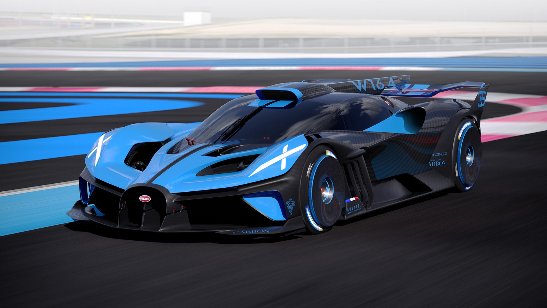 四輪怪物登場！史上最接近光速超跑「Bugatti Bolide」　超狂蠻力打破歐洲排放規範！