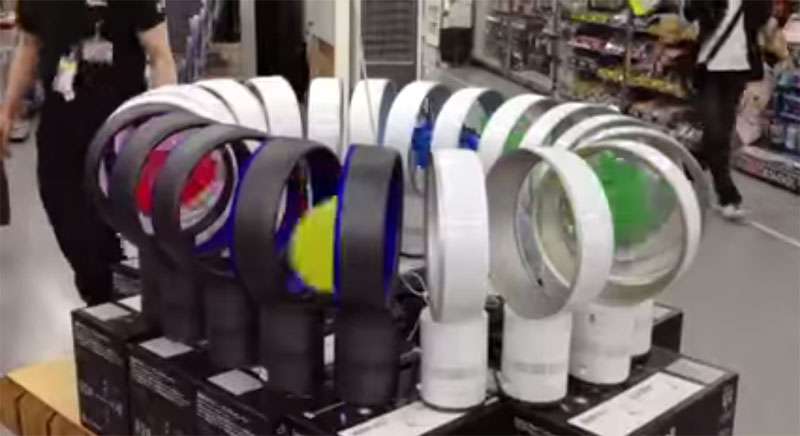日本店員賣風扇創意行銷　「氣球循環跑道」吸睛度百分百