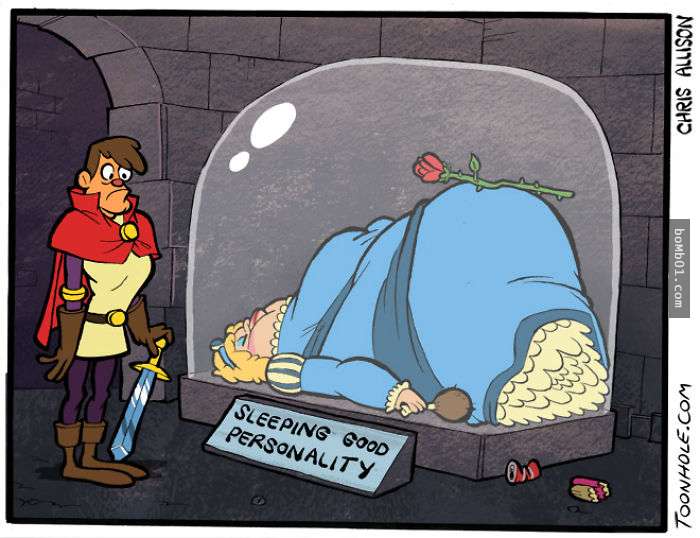 22張「終極惡搞迪士尼公主」的瘋狂爆笑漫畫，看完整個童年都瞬間崩壞了！