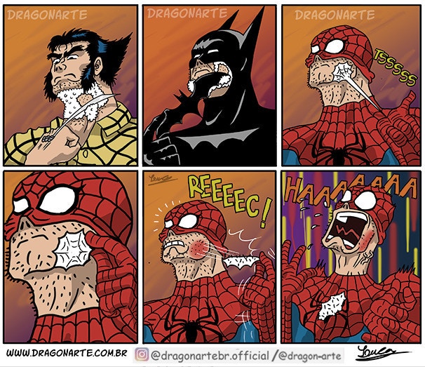果然是最「貧民」英雄！　 17張越看越親切的「蜘蛛人歡樂日常」