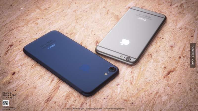 網友瘋傳iPhone 7「深藍色版」手機照引起熱議，幾乎無可挑剔的質感讓大家期待值破表了！