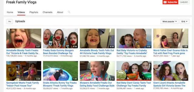 YouTube官方也看不下去！這個爸爸惡整女兒的影片有上百萬人看過，但是內容太變態遭永遠關閉！