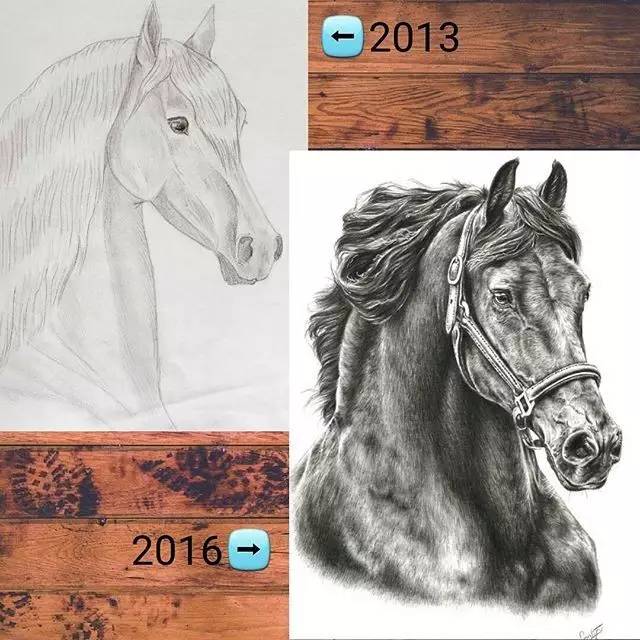 練畫技16年「只為畫一匹馬」　23歲少女：辛苦到最後有回報