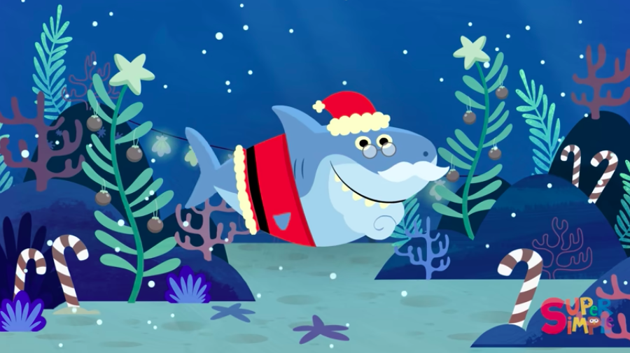 洗腦神曲《Baby Shark》推出聖誕版了！　聖誕老鯊「嘟起來」準備狂重播