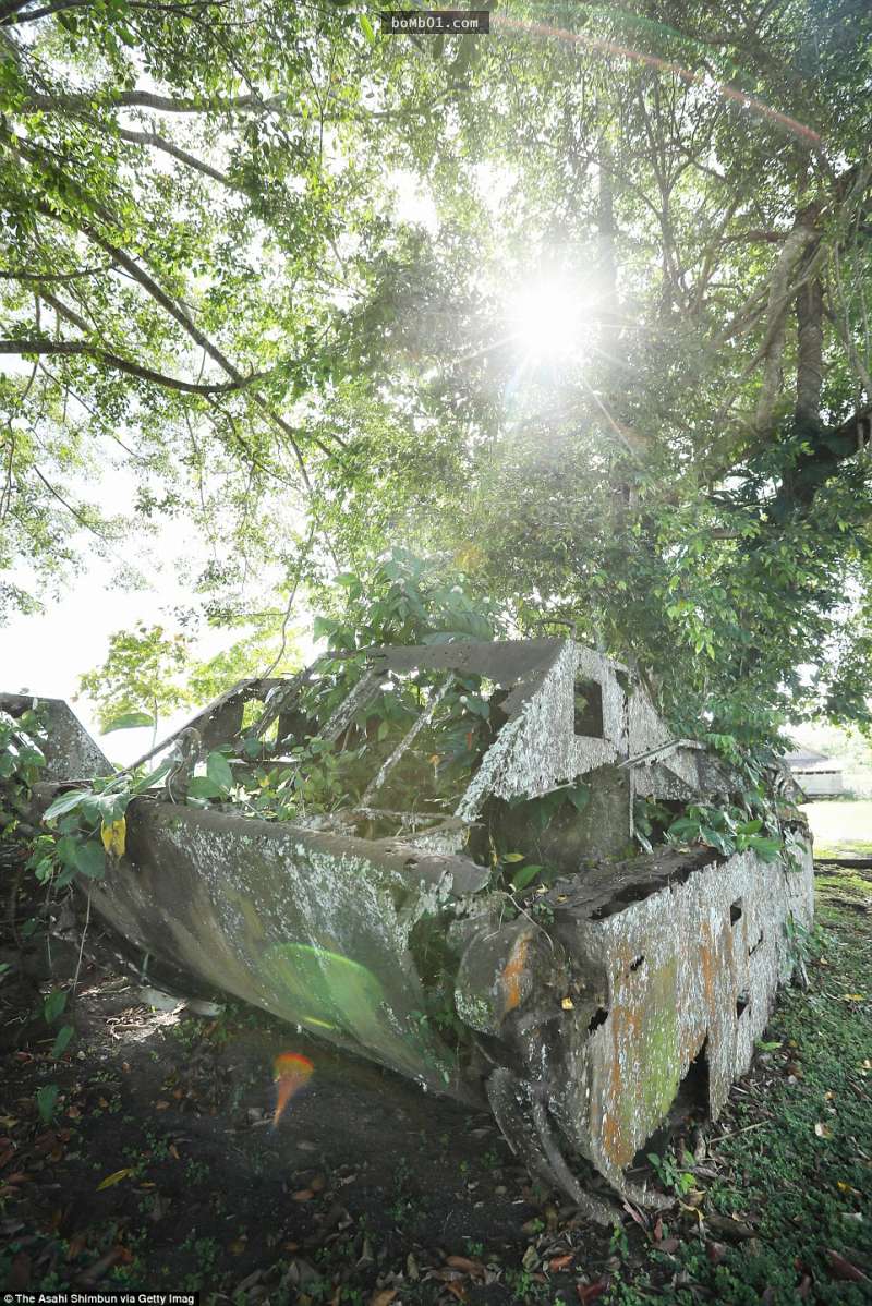 無人機拍下「第二次世界大戰」在太平洋島嶼留下的殘骸，衝突的畫面至今還留在那裡…