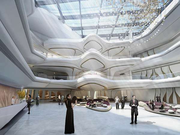 美炸！　杜拜全新「巨型融冰飯店」　完美流線設計打趴帆船飯店