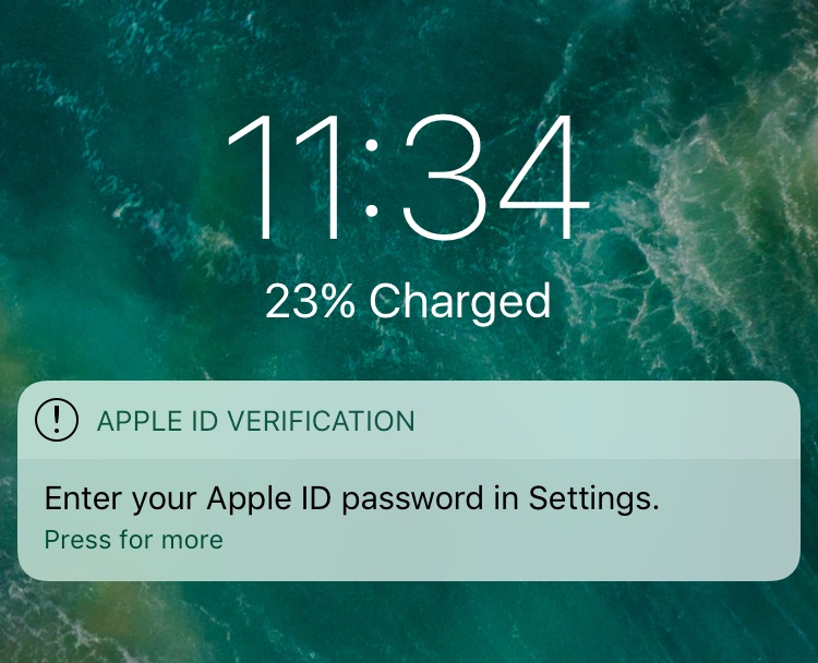 分不出真偽的最新詐騙！iPhone會彈出視窗要你輸入ID，然後駭客就可以偷走你的密碼了！
