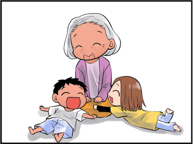 阿嬤的懷抱是世界上最溫暖的地方～　12張「阿嬤帶大的孩子秒懂」的插畫