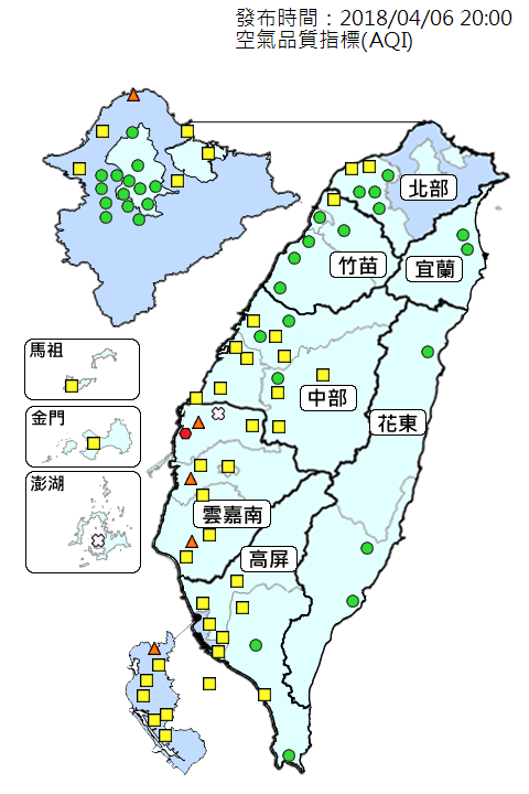 注意！　中國沙塵吹來台灣北海岸　中央氣象局：請大家關窗收衣服，出門戴口罩