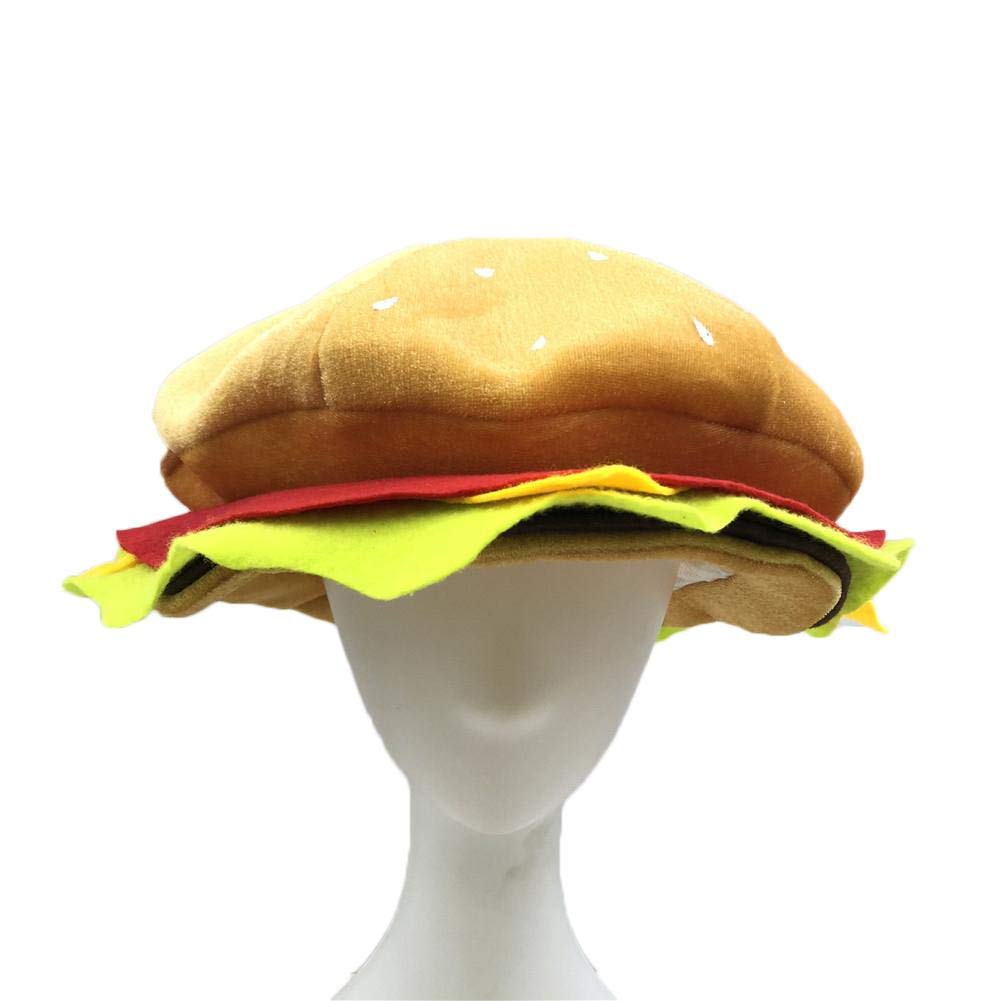 頭上頂一個漢堡包！　開賣秒成話題「漢堡貝雷帽」走路上也覺得自己很好吃♡