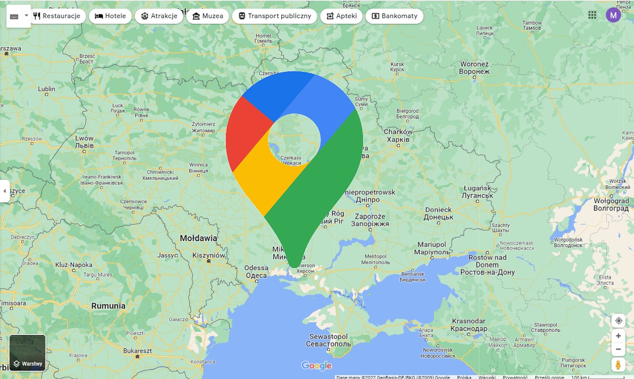 Google地圖版隱藏2大功能！　為「保護烏克蘭民眾」暫時關閉