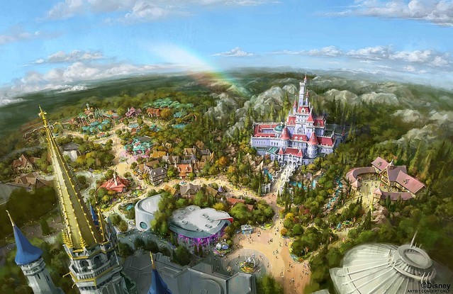 明年4月啟用！東京迪士尼「美女與野獸園區」　還原整座城堡快來揪～
