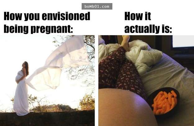 20張超中肯說出「懷孕期間發生的事」爆笑惡搞圖，看到第三張我已經笑到閃尿了！