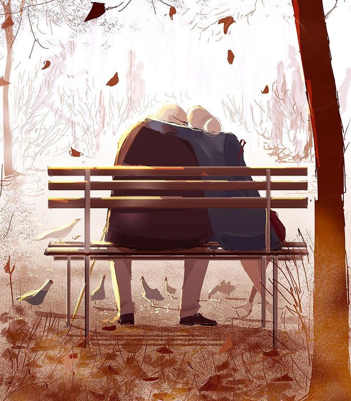 觸動人心…老公把「夫妻日常」畫成有溫度的插畫，向大家證明真正的愛都藏在細節裡！