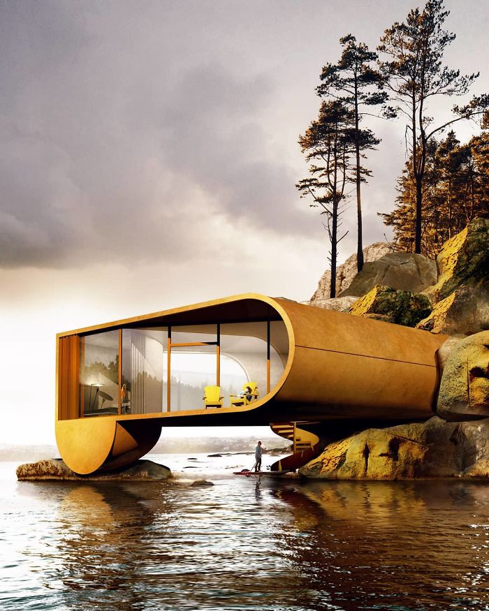 設計感滿分的度假屋「屋頂就是游泳池」　超越現實的享受讓夏天更爽