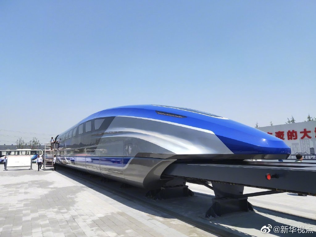 比飛機快抵達！　中國公開「時速600公里」高速磁浮車　向全世界秀科技實力