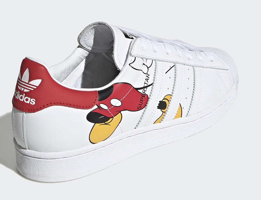 潮人買起來！ADIDAS x 迪士尼推「米奇小白鞋」　鼠年穿這雙就對了