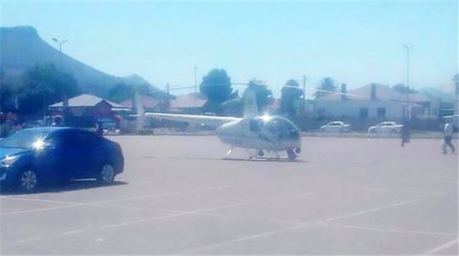 「公務直升機私用」直接降落停車場　員警：太想吃肯德基了
