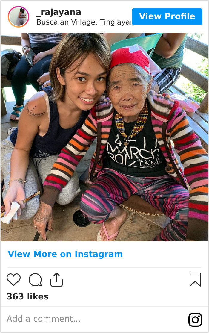 用樹枝就能刺！103歲奶奶是菲律賓「最後一位傳統刺青師」　傳承80年手藝令人驚嘆