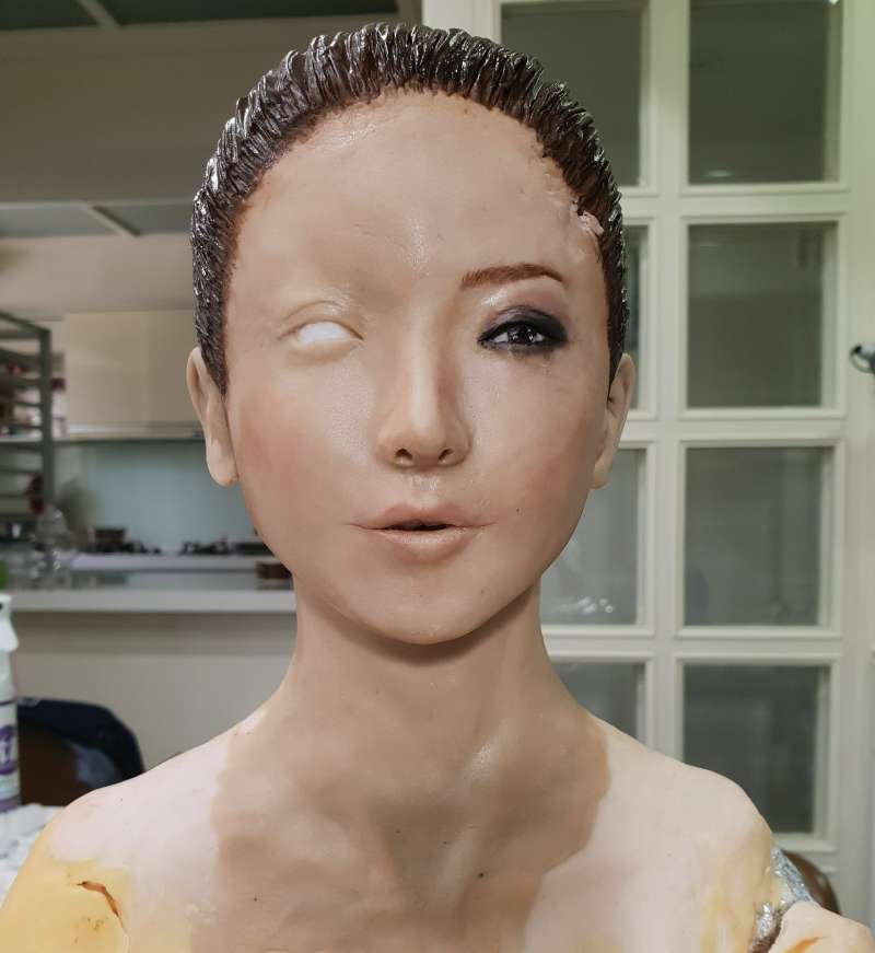 蔡依林親手打造「安室奈美惠翻糖蛋糕」　網激讚：眉毛和眼神超像