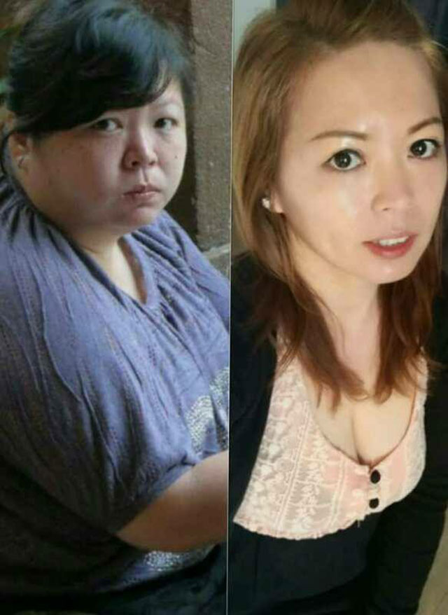 體重破百的大媽被嘲諷「配不上帥老公」，她一年內怒減42公斤變成「大眼正妹」打臉！