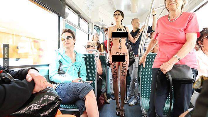 身材超正的前衛藝術家「裸體走在大街上」任由別人拍攝，目的就是為了顛覆社會的刻板印象！