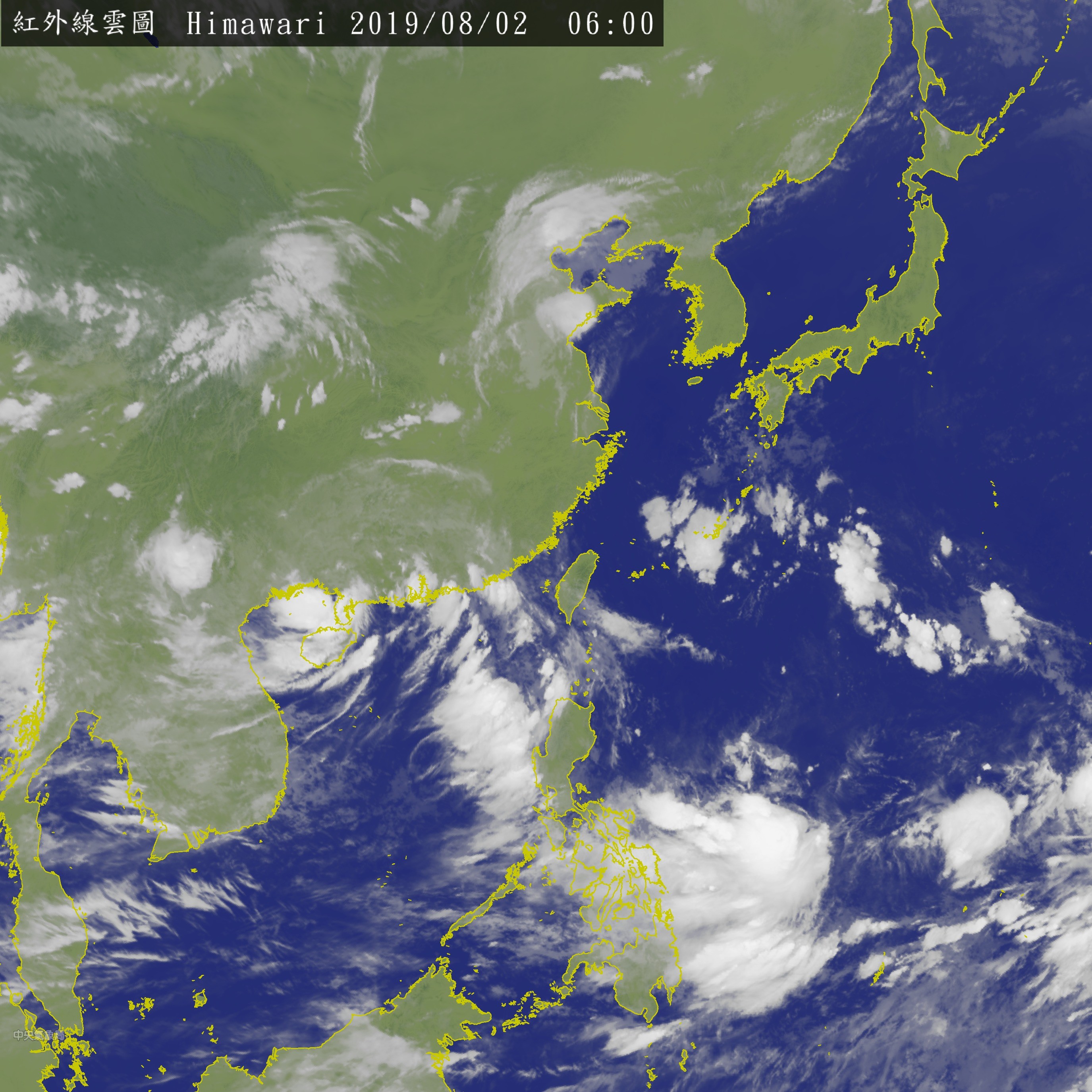 今天午後請留意「有雷雨防冰雹」　第8號颱風「范斯高」週末生成