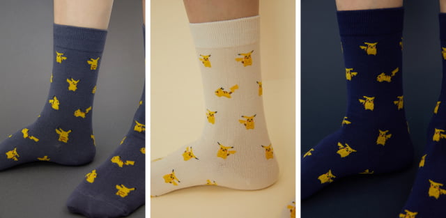 這麼可愛的襪子一定要露出來！　「寶可夢中長襪」細看上面每隻都不一樣❤