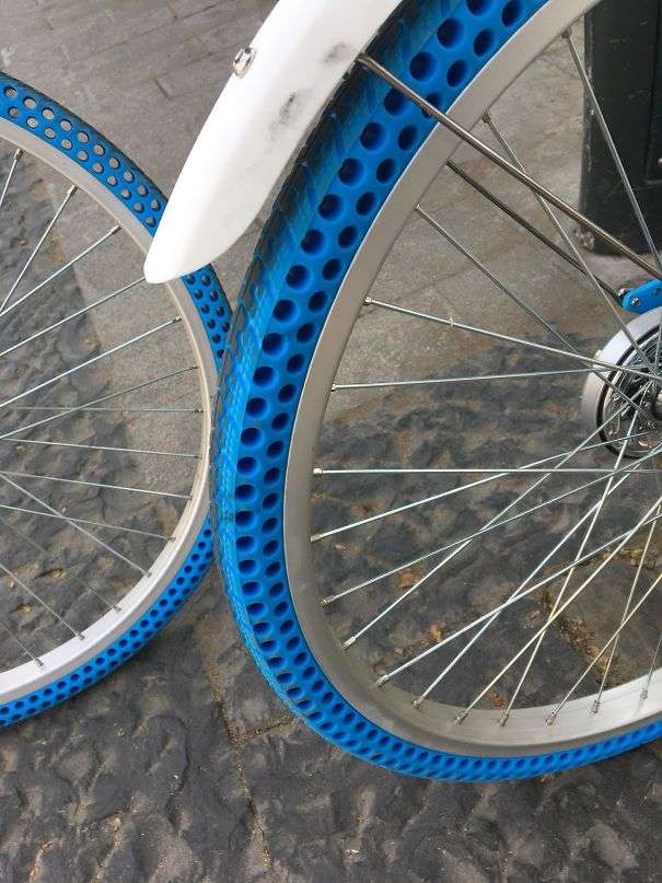 超需要跟進！26個「改變生活模式」的更棒發明　永遠不需要充氣的腳踏車太實用～
