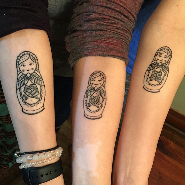 30張「只有真正感情好才敢一起刺」的姊妹刺青