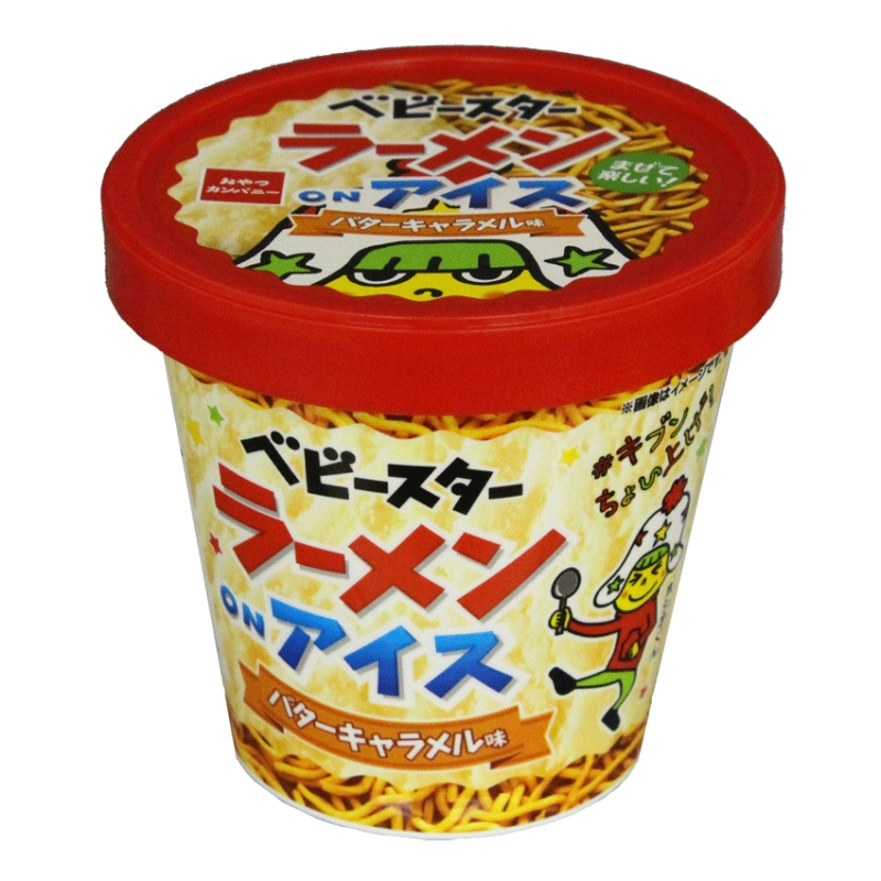 在冰淇淋上灑餅乾　日本超驚奇「點心麺冰淇淋」吃一口就上癮