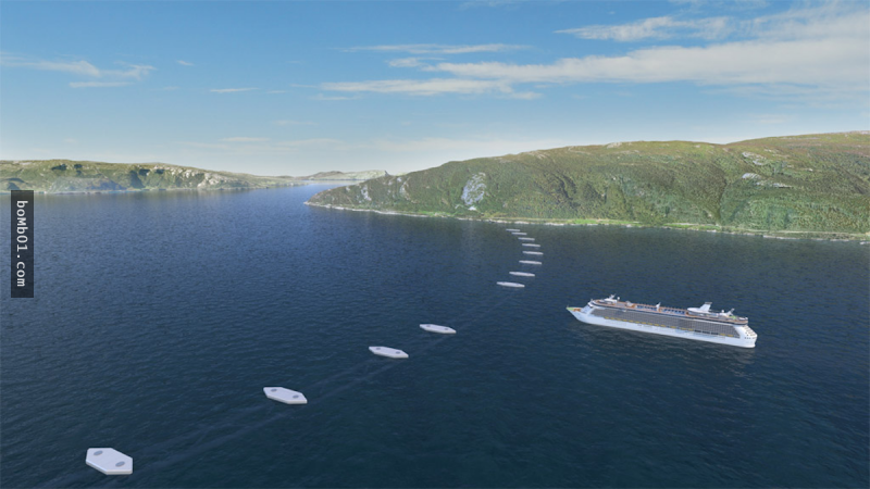 挪威為了連通峽灣打算建立全球第一座「水下懸浮隧道」，網友看了它的奇葩設計都驚呼是「災難片場景」！