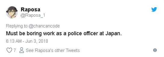外國男子用200日圓證明日本有多安全　網笑：在日本當警察很無聊