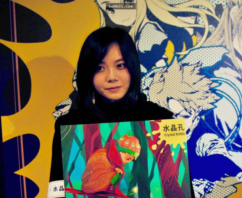 這位台灣女生在法國參加漫畫展後「作品立刻驚艷全場」，但她背後的故事卻讓大家感嘆「台灣差點埋沒人才」！
