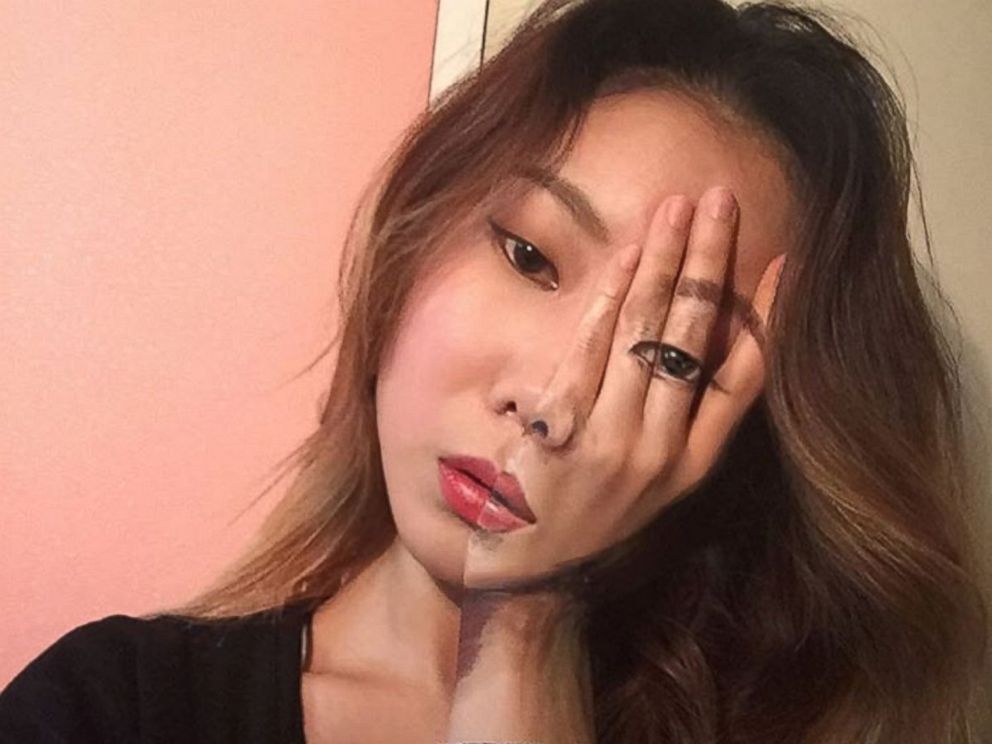 毛毛的…南韓正妹自創最狂「有毛美甲彩繪」，看著她手指亂動的畫面全身都起雞皮疙瘩！
