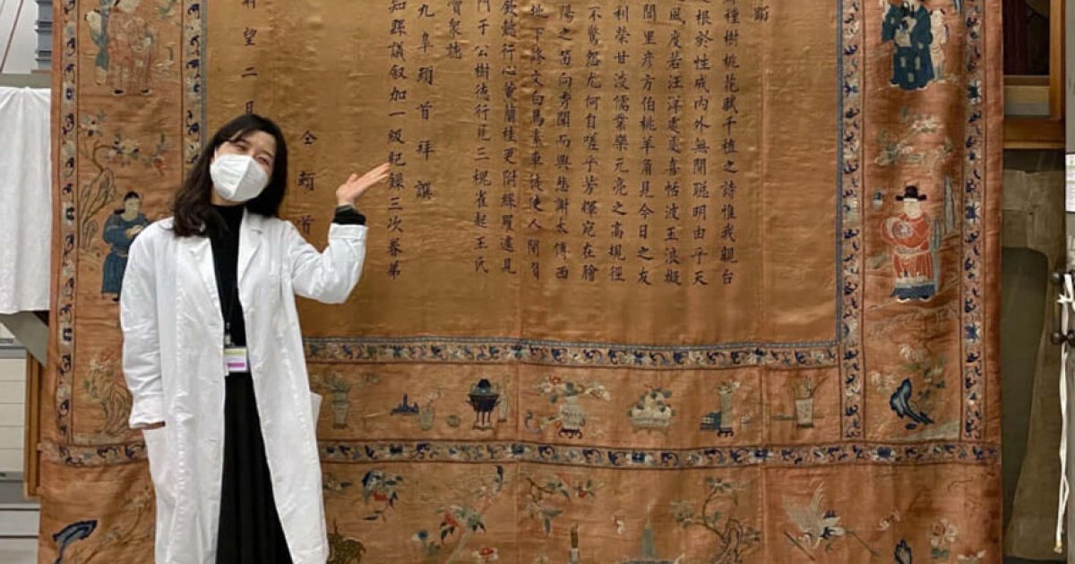 外國研究員解不開「梵蒂岡博物館古文掛毯」！　台灣實習生「神牽線」終於破解難題