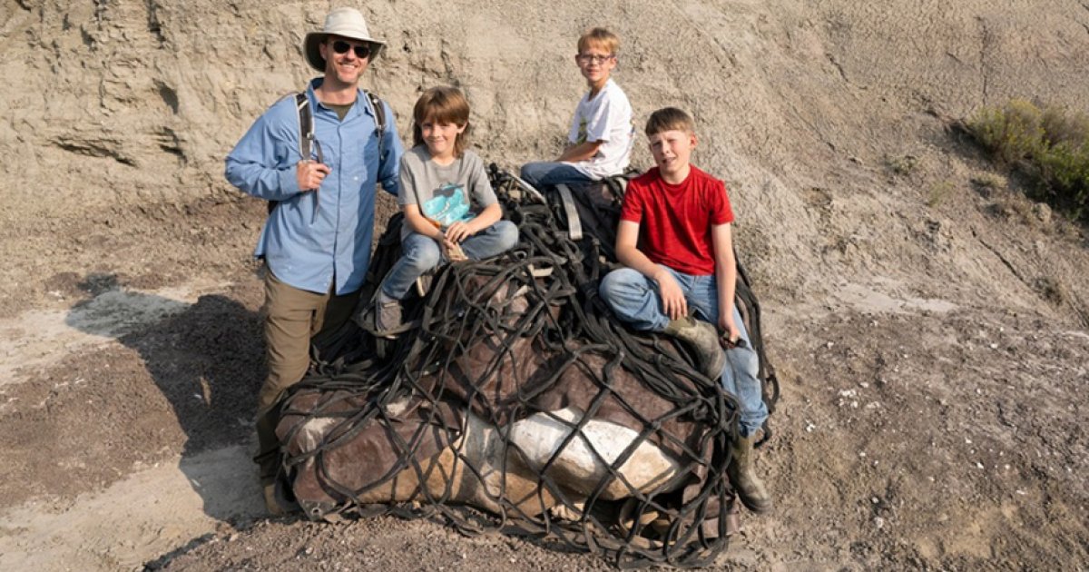 幸運挖到寶！美3小學生出遊挖到「暴龍化石」　專家驚：價值恐破億！