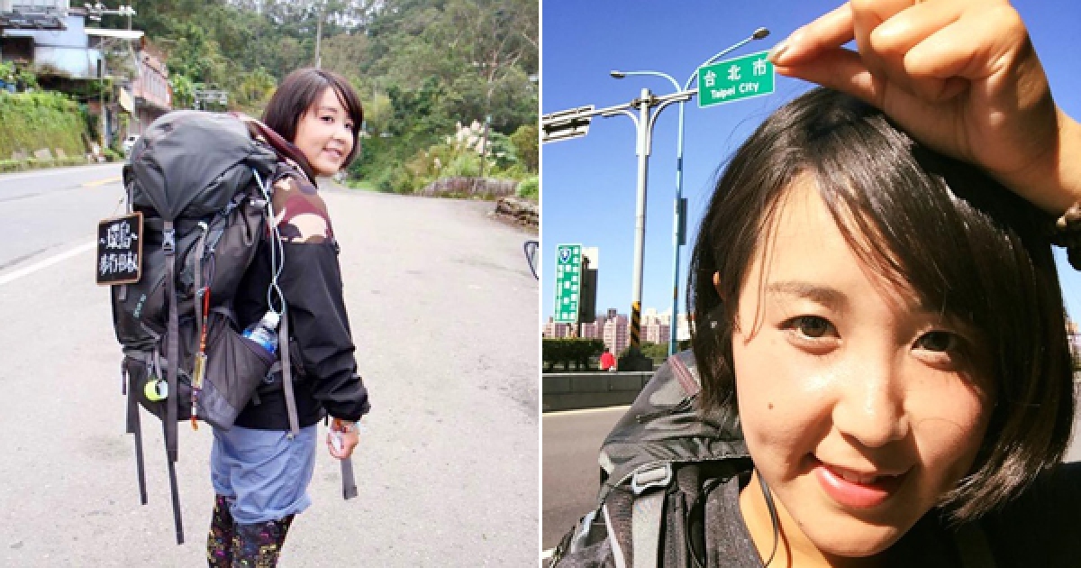 櫻花妹挑戰來台灣徒步環島卻被酸「來騙吃騙喝」，她歉疚道歉讓其他人紛紛力挺「妳沒有錯」！