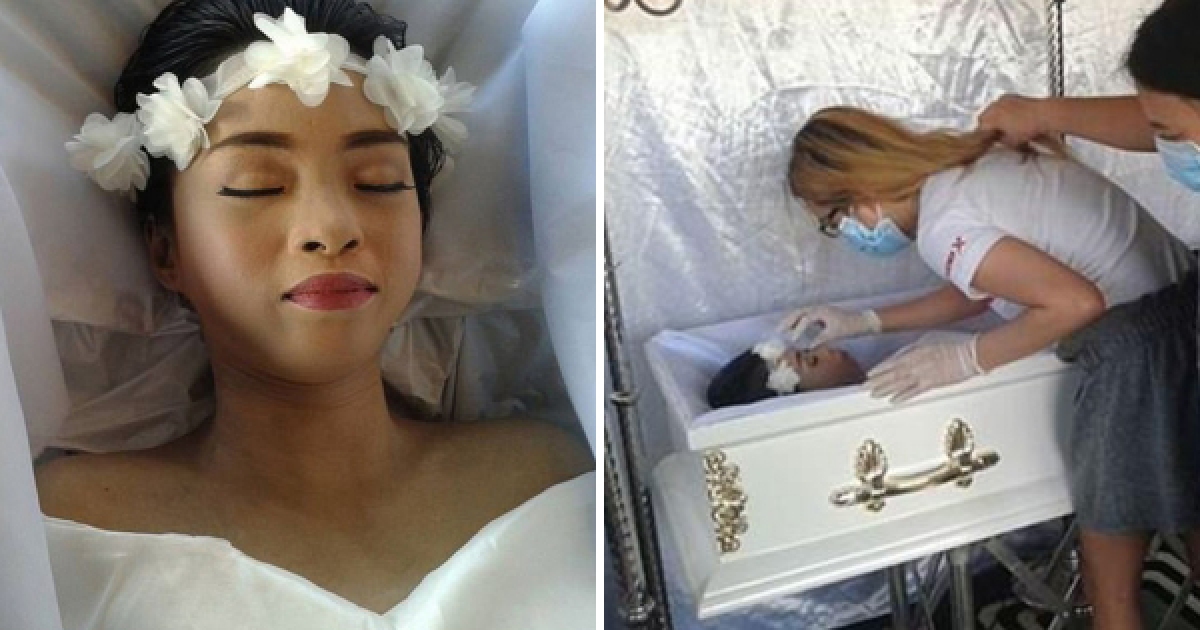 20歲骨癌病患遺願「要美麗的死去」，她躺在自己選好的棺材的模樣美到不可置信。