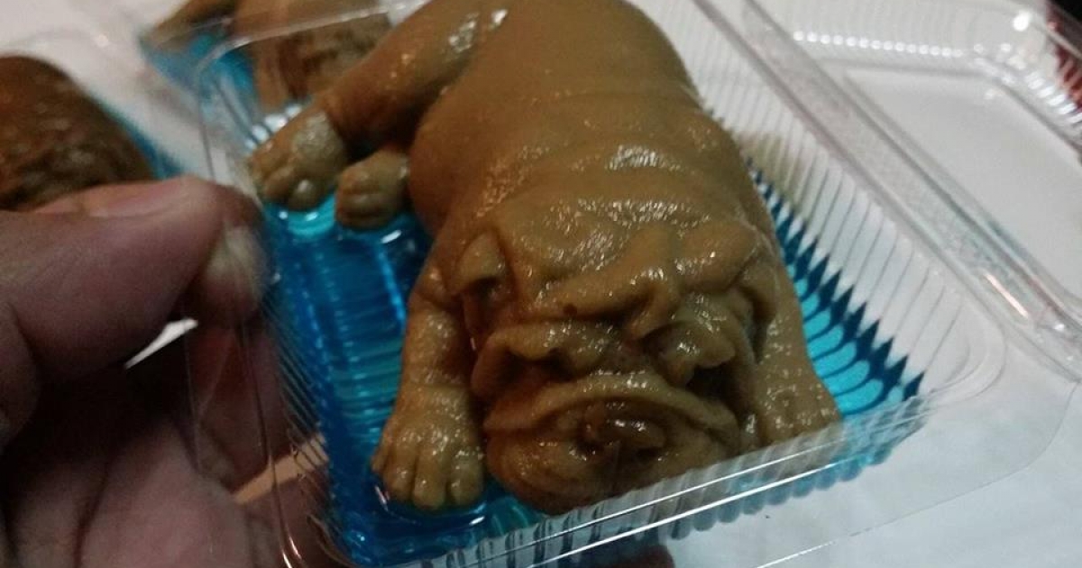 泰國「迷你狗」食物太逼真讓網友都心驚，就算知道真相後還是完全不敢吃下去啊！