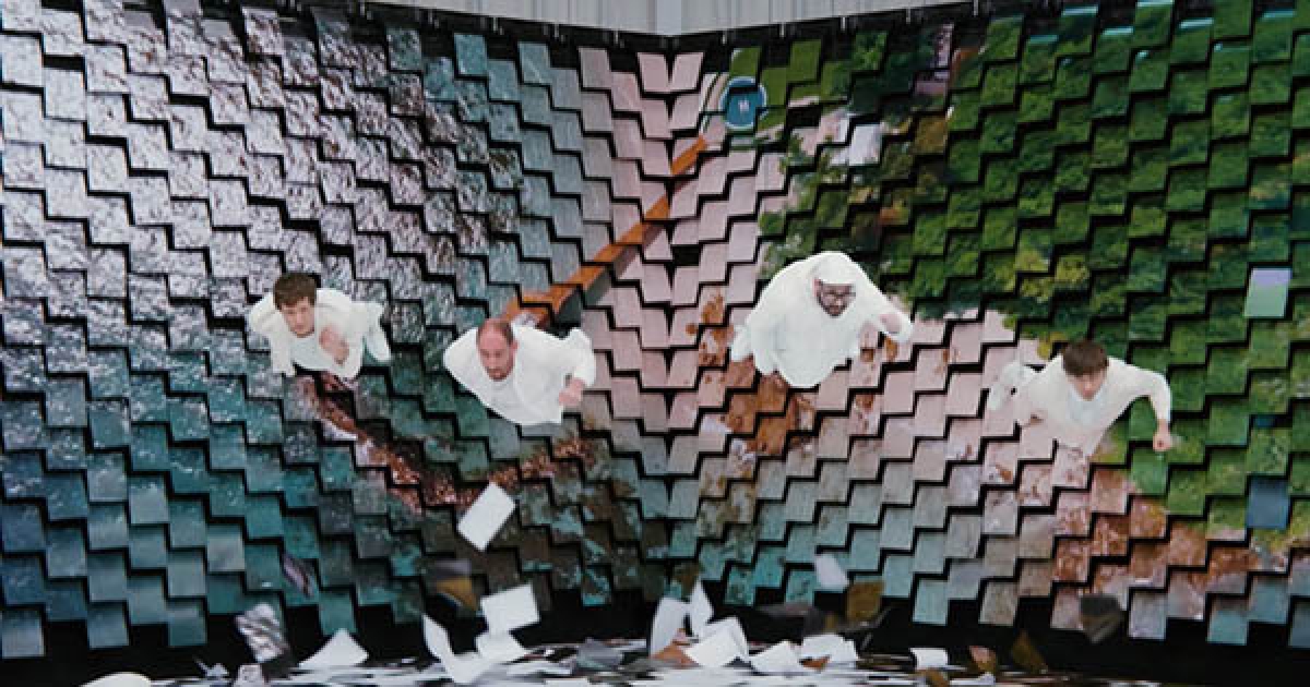 背後是567台印表機！最潮團體「OK Go」的新MV靠「不停印出紙張」完成，療癒度爆表！