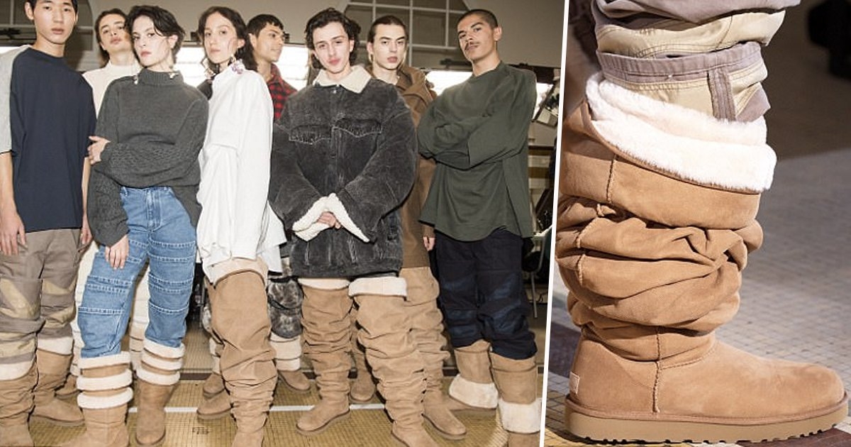 奇醜無比的「UGG靴」登上國際時尚舞台　網傻眼：這種東西也可以變流行？