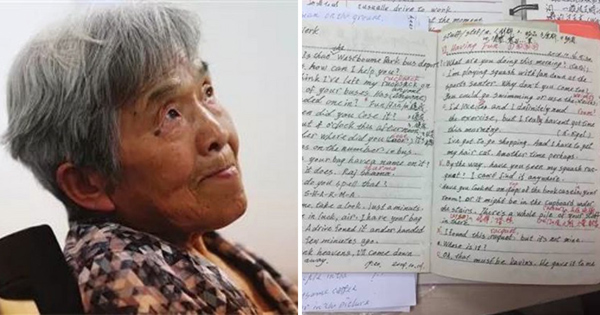 81歲阿嬤是學霸！　「精通5種語言」從大學畢業　完美筆記讓年輕人都看跪了