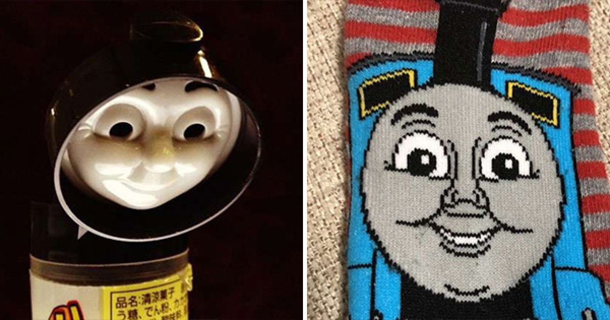 湯瑪士小火車襪子嚇哭小朋友　兒子翻面一看「眼淚噴出來」留下陰影