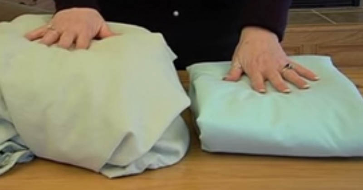 2分鐘學會摺出「豆腐乾」棉被　國軍必點技能你也能上手