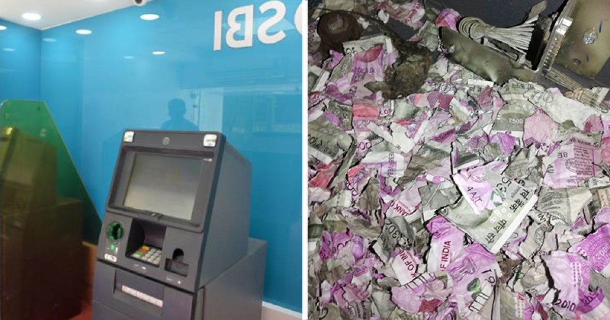 印度銀行打開ATM機全是碎鈔票　發現「亮點」傻眼到報警也沒用